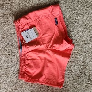 Patagonia girls baggies shorts coral XXL (16-18)